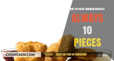 Are Chicken Nugget Counts Always Accurate? The 10-Piece Debate