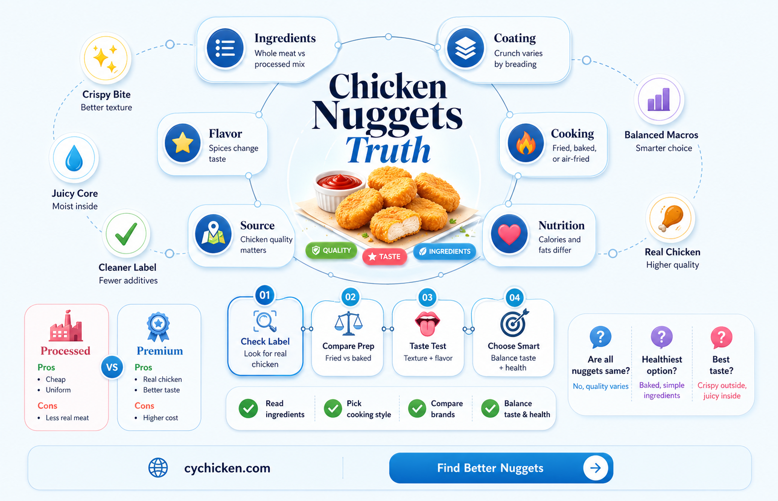 are all chicken nuggets the same
