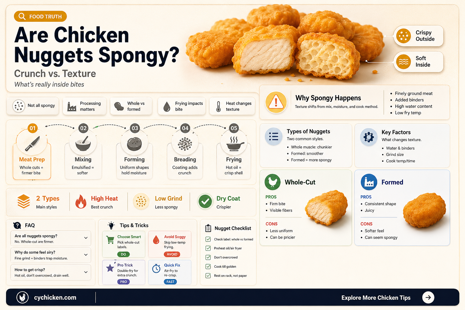 are all chicken nuggets spongg