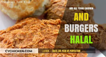 Are Texas Chicken and Burgers Halal? A Comprehensive Guide