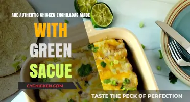 Authentic Chicken Enchiladas: Green Sauce Tradition Explored