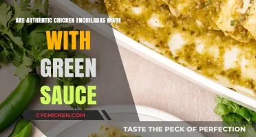 Authentic Chicken Enchiladas: Green Sauce Tradition Explored