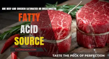 Meat Fatty Acids: Saturated or Unsaturated?