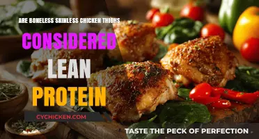 Are Boneless Skinless Chicken Thighs Lean Protein? Nutrition Facts Explained