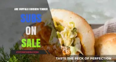 Savor the Savings: Buffalo Chicken Tender Subs on Sale Now!