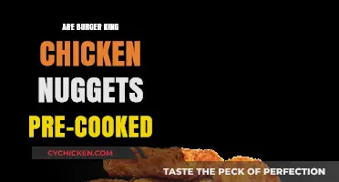 Are Burger King Chicken Nuggets Pre-Cooked? The Truth Revealed