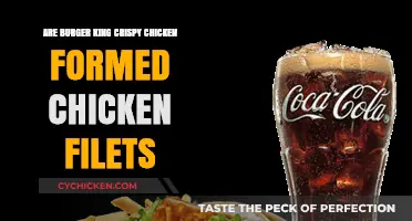 Are Burger King's Crispy Chicken Filets Formed or Real?