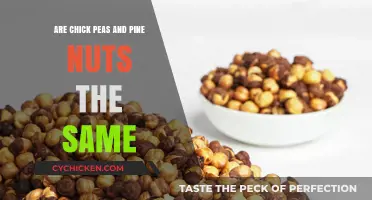 Chickpeas vs. Pine Nuts: Unraveling the Differences and Similarities