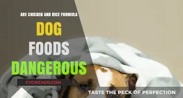 Chicken and Rice Dog Food: Safe or Potentially Harmful?