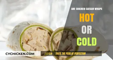 Chicken Caesar Wraps: Hot or Cold? The Ultimate Debate