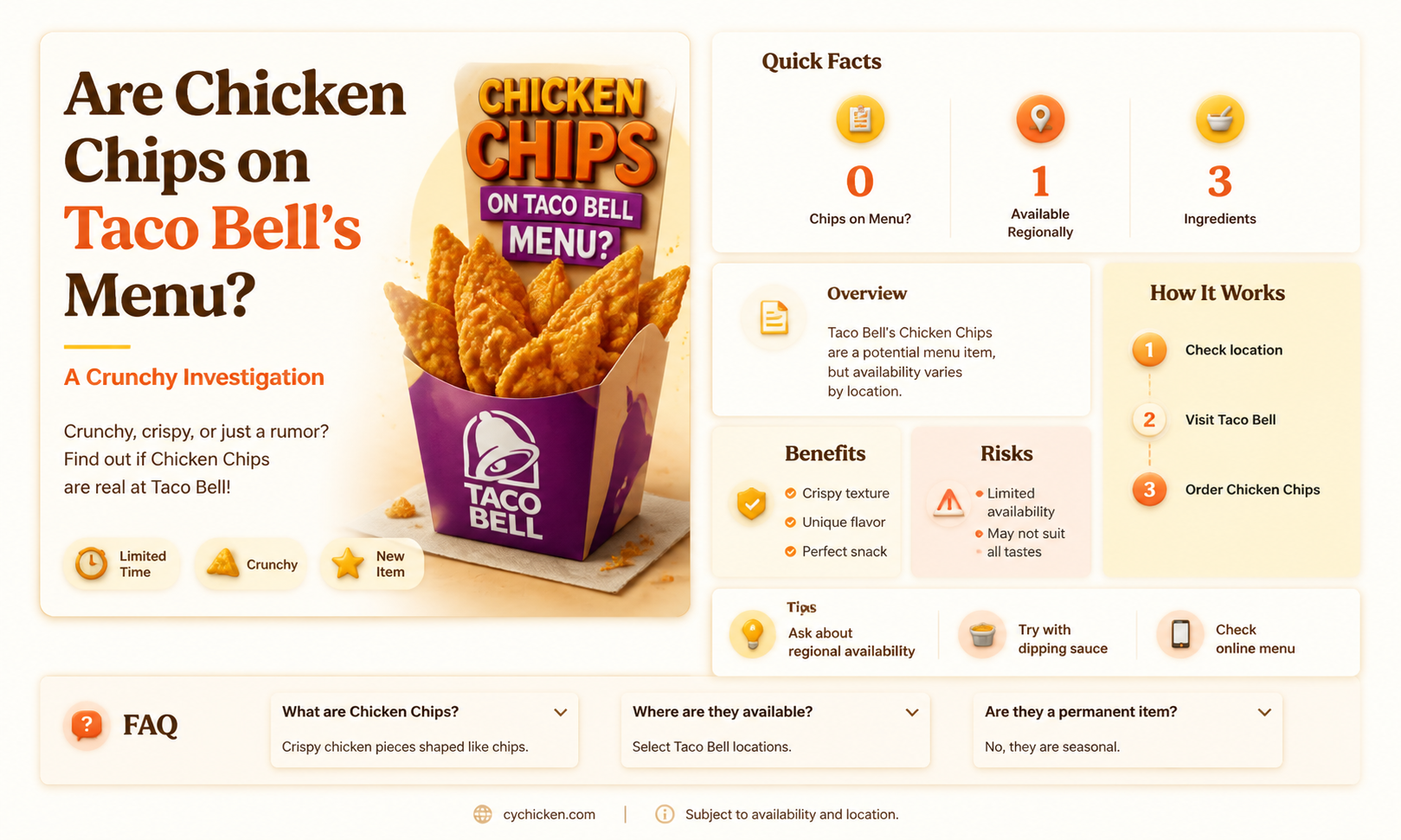 are chicken chips available at taco bell