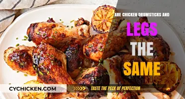 Chicken Drumsticks vs. Legs: Understanding the Difference and Similarities