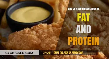Chicken Fingers: Uncovering Their Fat and Protein Content