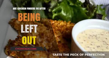 Are Chicken Fingers Safe to Eat After Being Left Out Overnight?