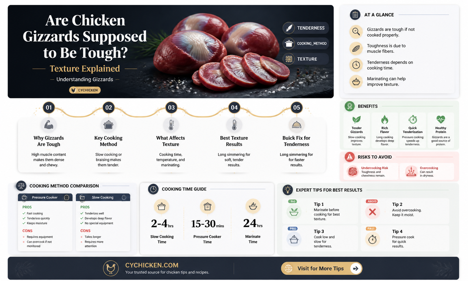 are chicken gizzards supposed to be tough
