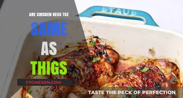 Are Chicken Kegs the Same as Thighs? A Culinary Comparison