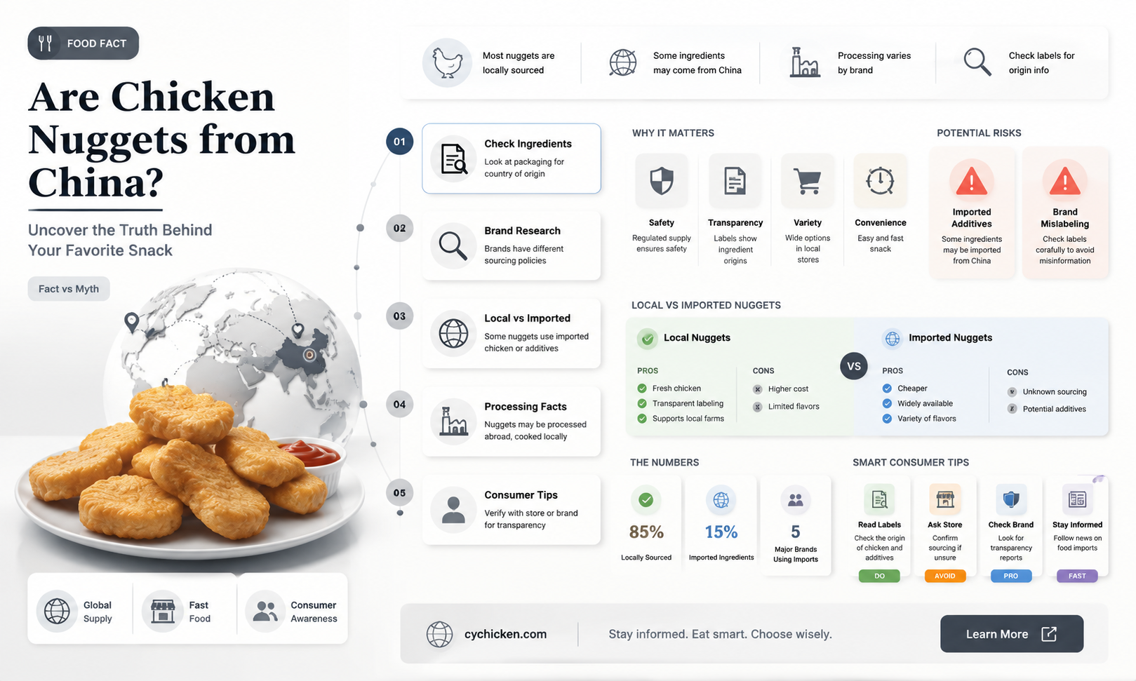 are chicken nuggets made in china