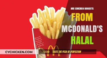 Are McDonald's Chicken Nuggets Halal? A Detailed Look