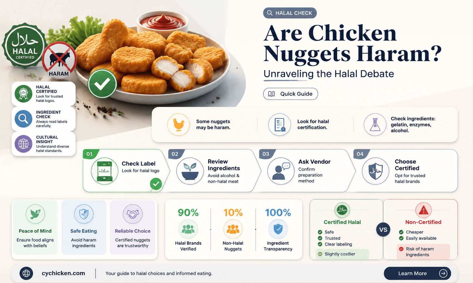 are chicken nuggets haram