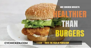 Chicken Nuggets vs. Burgers: Which Fast Food Option is Healthier?