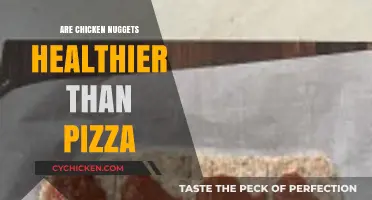 Chicken Nuggets vs. Pizza: Which Fast Food Choice is Healthier?