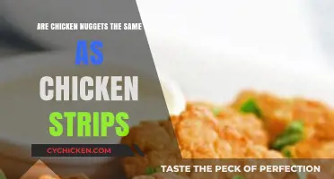 Chicken Nuggets vs. Strips: Unraveling the Fast-Food Mystery