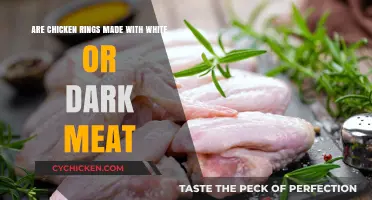 Chicken Rings: White or Dark Meat Mystery