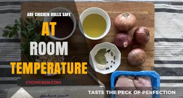 Are Chicken Rolls Safe at Room Temperature? A Food Safety Guide