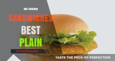 Plain vs. Topped: The Ultimate Chicken Sandwich Debate