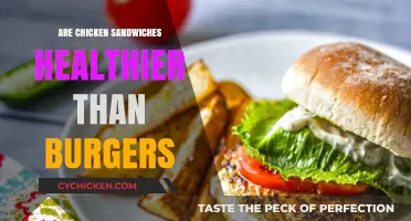 Chicken Sandwiches vs. Burgers: Which Fast Food Option is Healthier?
