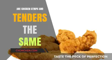 Chicken Strips vs. Tenders: Unraveling the Crispy Confusion