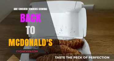 Will McDonald's Bring Back Chicken Tenders? Fans Demand Answers