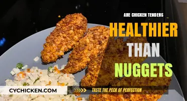 Chicken Tenders vs. Nuggets: Which Fast-Food Favorite is Healthier?