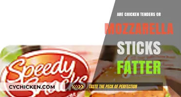 Chicken Tenders vs. Mozzarella Sticks: Which Fried Snack is Fattier?