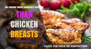 Chicken Thighs vs Breasts: Uncovering the Chemical Differences