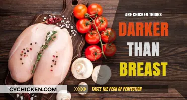 Why Chicken Thighs Appear Darker Than Breast Meat: Explained