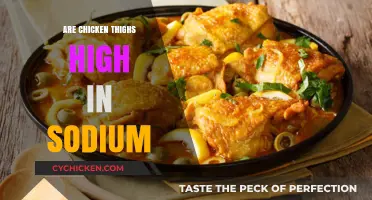 Are Chicken Thighs High in Sodium? Uncovering the Nutritional Truth