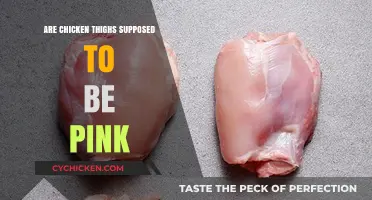 Are Chicken Thighs Supposed to Be Pink? Cooking Truths Revealed