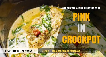Chicken Thighs: Pink in the Crockpot, Safe to Eat?