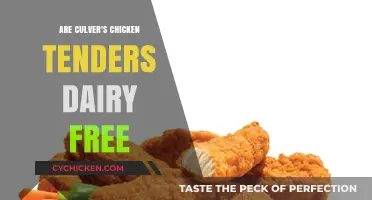 Culver's Chicken Tenders: Dairy-Free or Not? A Detailed Look