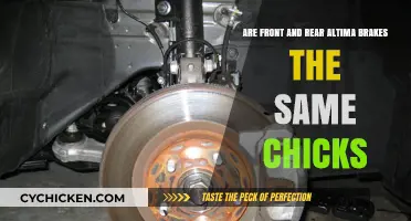 Altima Brakes: Front and Rear Differences Explored