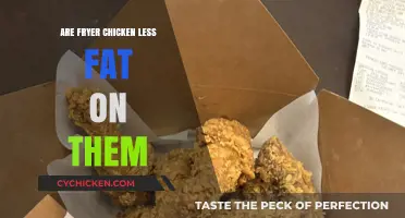 Are Fryer Chickens Healthier? Uncovering the Fat Content Truth