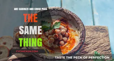 Gabonzo vs. Chickpeas: Unraveling the Confusion Between These Legumes