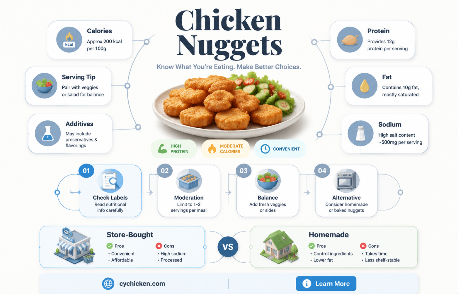 are great value chicken nuggets healthy