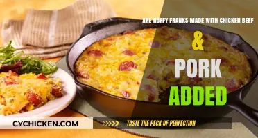 Hoffy Franks: Chicken, Beef, and Pork Combo?