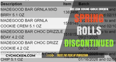 Are Lean Cuisine Garlic Chicken Spring Rolls Discontinued? Find Out Now
