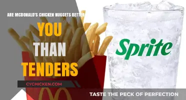 McDonald's Chicken Nuggets vs. Tenders: Which is Healthier for You?