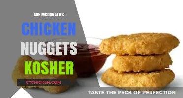 Are McDonald's Chicken Nuggets Kosher? Exploring Ingredients and Certification