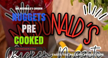Are McDonald's Chicken Nuggets Pre-Cooked? The Truth Revealed