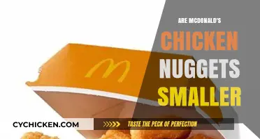 Are McDonald's Chicken Nuggets Shrinking? Size Concerns Explained